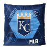 Royals OFFICIAL MLB "Connector" Double Sided Velvet Pillow; 16" x 16"