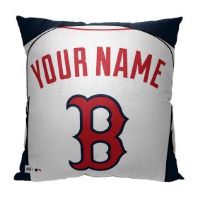 [Personalization Only] OFFICIAL MLB Jersey Pillow - Boston Red Sox