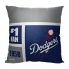 [Personalization Only] OFFICIAL MLB Colorblock Pillow - Los Angeles Dodgers