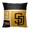 [Personalization Only] OFFICIAL MLB Colorblock Pillow - San Diego Padres