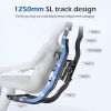 BOSSCARE 2023 Brand New Update GR8686 Massage Chairs with AI Voice, App Control SL Track Zero Gravity Full Body Massage Recliner Gray