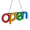 Neon Open Sign Light 15.75x6in Business Store Café Restaurant Bar Lighting