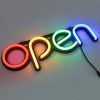 Neon Open Sign Light 15.75x6in Business Store Café Restaurant Bar Lighting