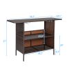 Modern Stylish And Beautiful Bar Table Brown Gradient