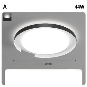 Living Room Lamp Modern Super Bright Main (Option: Monochrome white light-A-50cm)