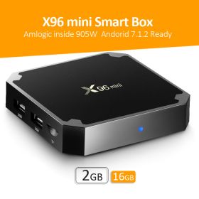 Smart TV Box X96 Mini Android 8.1 Amlogic S905W Quad core with WIFI 2.4GHz 1G+8G/2G+16G Media Player (RAM ROM: 2+16GB)