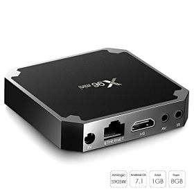 Smart TV Box X96 Mini Android 8.1 Amlogic S905W Quad core with WIFI 2.4GHz 1G+8G/2G+16G Media Player (RAM ROM: 1+8GB)