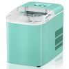 26 lbs Countertop LCD Display Ice Maker with Ice Scoop