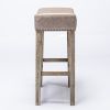 Backless Bar Stools, 2-Pcs Set